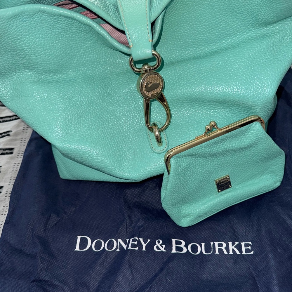 Dooney & Bourke Turquoise Shoulder Bag